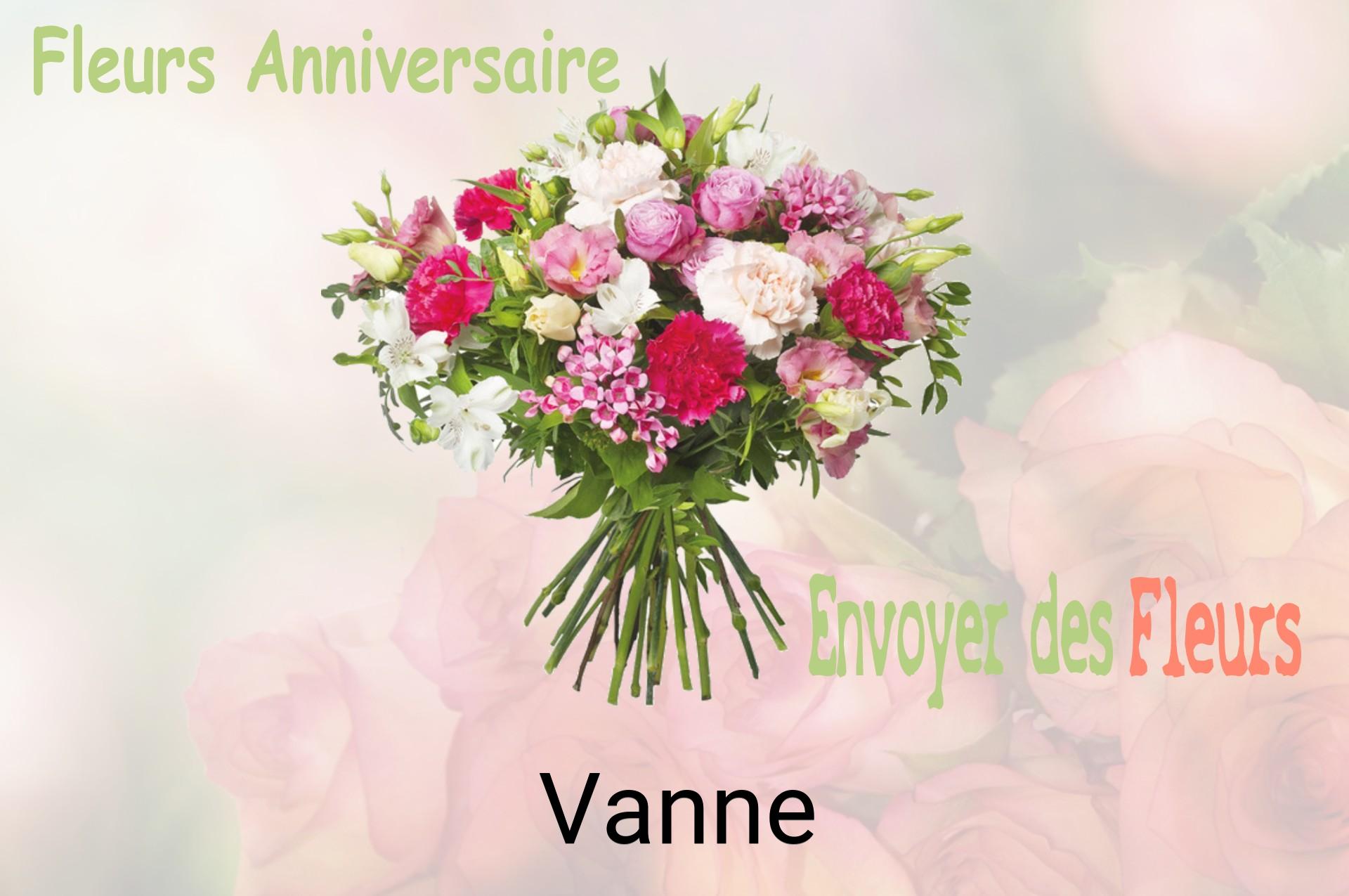Bouquet de fleurs d’anniversaire livré à Vanne